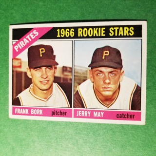 1966 - TOPPS BASEBALL CARD NO. 123 - 1966 ROOKIE STARS - PIRATES