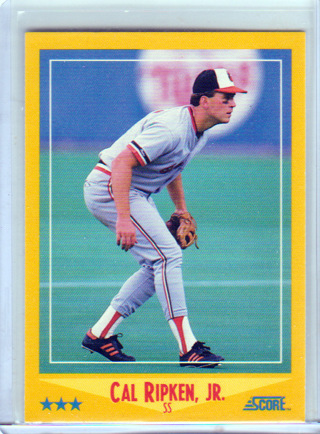 Cal Ripken Jr.,1988 Score Card #550, Baltimore Orioles, (EL)