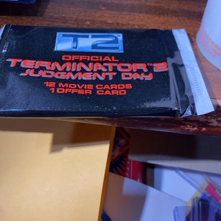 1991 T2 terminator 2 judgment day unopened pack of cards 