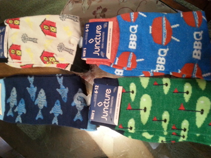 4 pair mens socks