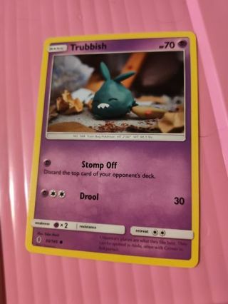 Trubbish Pokemon Card