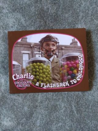 Charlie & The Chocolate Factory mini Trading Card