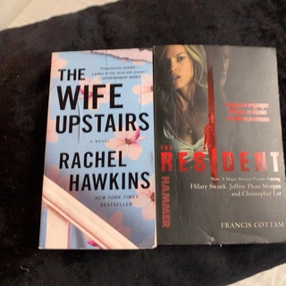 2 fiction (softcover) thrillers 