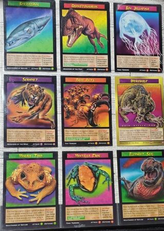 9 Weird N Wild Creatures Cards