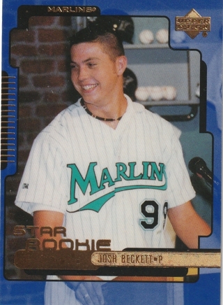 1999 Upper Deck Josh Beckett Rookie Card RC #13 Miami Marlins