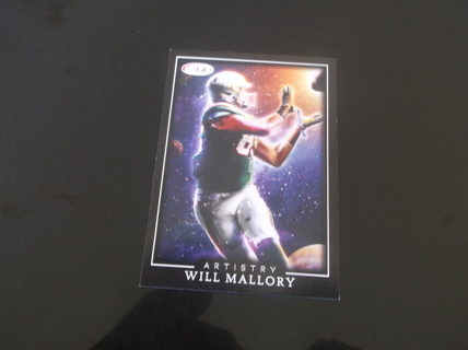 2022 Sage Hit Artistry   WILL MALLORY   Card  #  art - wm 