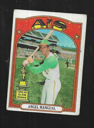 1972 TOPPS ANGEL MANGUAL #62