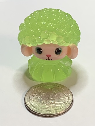 LAMB~#6~GREEN~1 LAMB ONLY~GLOW IN THE DARK~FREE SHIPPING!