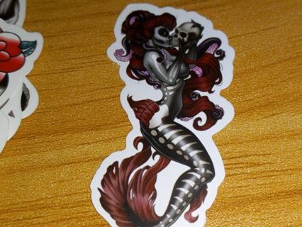 Cool one nice vinyl sticker no refunds regular mail only Very nice quality!