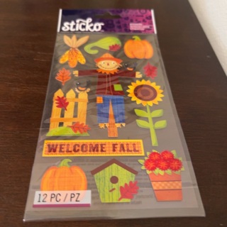 Sticko welcome fall stickers 