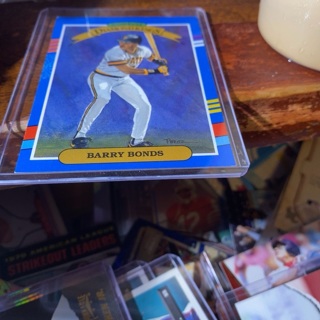 1991 donruss Diamond kings Barry bonds baseball card 