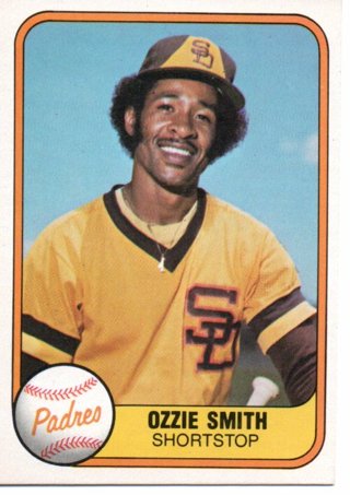 1981 Fleer Ozzie Smith #488