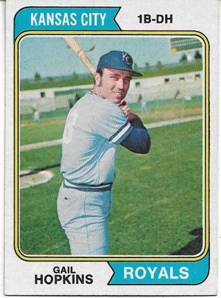 1974 TOPPS GAIL HOPKINS CARD