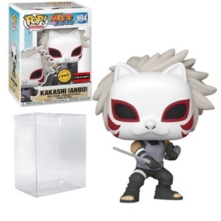 Funko Pop Naruto Shippuden Kakashi (Anbu) AAA Anime Chase Exclusive Figure #994 with PROTECTOR