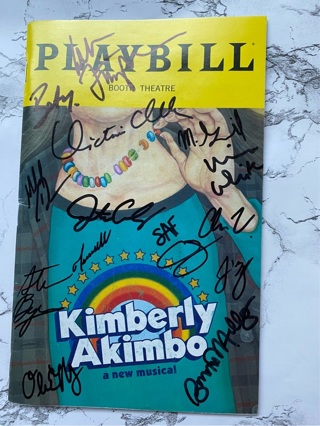 Kimberly Akimbo Signed Playbill