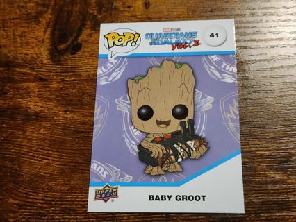 2023 Upper Deck Guardians of the Galaxy Baby Groot #41 card