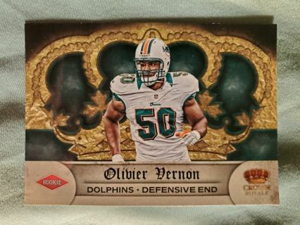 2012 Panini Crown Royale Retail Rookie Olivier Vernon