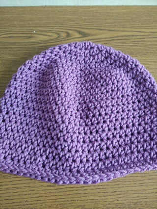 Hand Crocheted Slouch Hat 