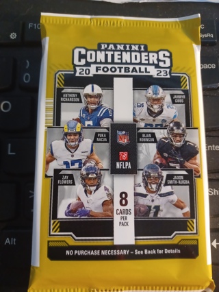 1 NEW PACK 8 CARDS ~ PANINI CONTENDERS 2023 FOOTBALL