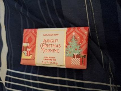 BBW bright Christmas morning shea butter cleansing bar