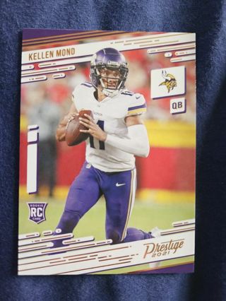 2021 Panini Chronicles Prestige Rookies Update Kellen Mond