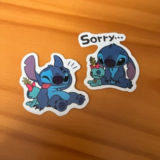 Stitch stickers 