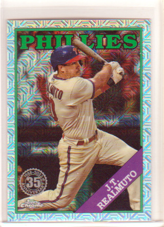 J.T. Realmuto, 2023 Topps SILVER MOJO Card #T88CU-35, Philadelphia Phillies, (L5