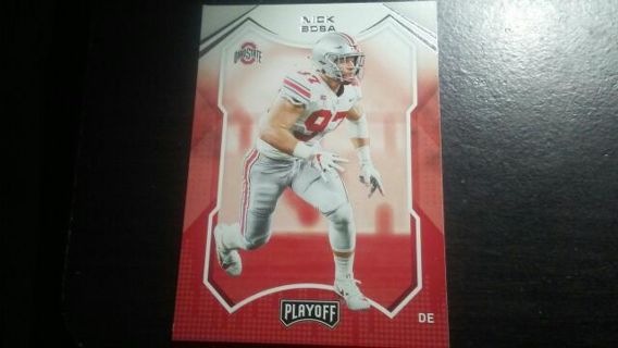 2022 PANINI CHRONICLES DRAFT PICKS ROOKIE NICK BOSA OHIO STATE BUCKEYES FOOTBALL CARD# 22