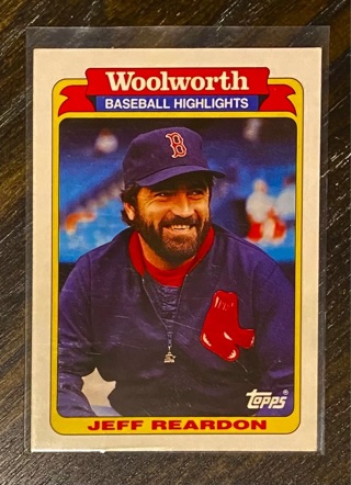 Jeff Reardon Woolworth