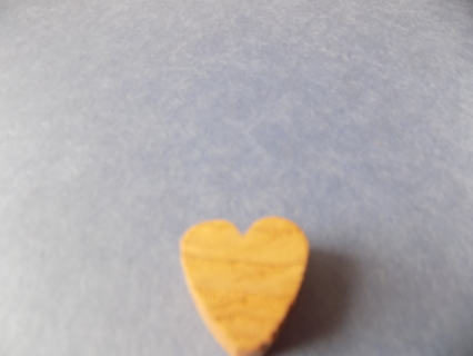 1 inch cut out solid wood heart for crafting