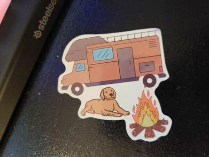 RV Camping Sticker