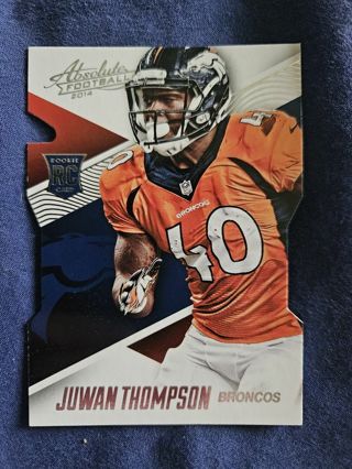 2014 Panini Absolute Retail Rookie Juwan Thompson