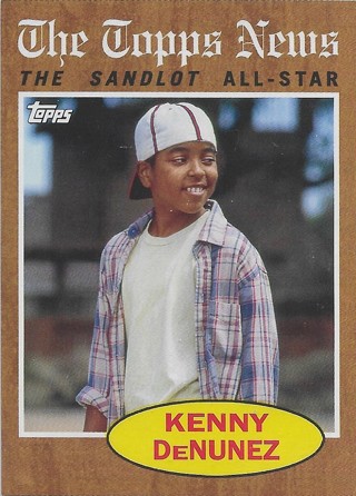 2018 The Sandlot 25th Anniversary Blu-Ray #NNO Kenny DeNunez