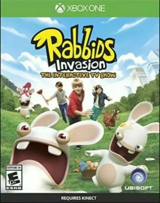 Xbox One Rabbids Invasion (Requires Kinect) Brand New Sealed Video Game