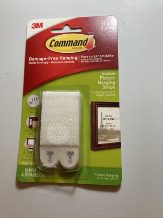 Command Picture Hanging Strips (new)