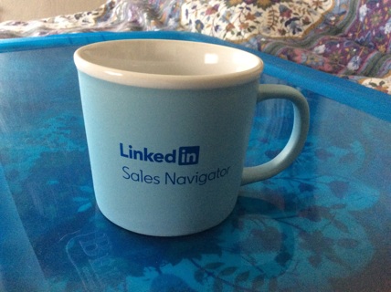 Linked in mug