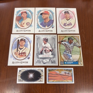 2017 Topps Allen&Ginter baseball lot