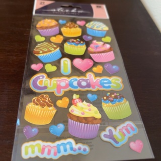 Sticko cupcake stickers 