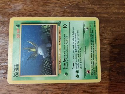 Pokemon Jungle Set Oddish 58/64 #2