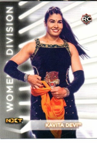 2021 Topps WWE Kavita Devi Rookie Roster Womens Division R-38