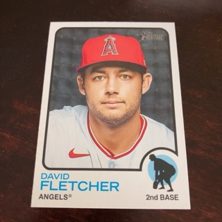 2022 Topps Heritage - [Base] #247 David Fletcher