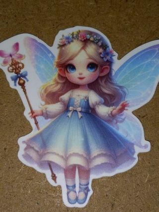 Fairy Cute new one nice vinyl laptop sticker no refunds regular mail very nice quality