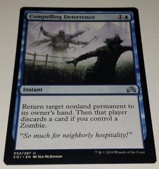 MTG ✨ Compelling Deterrence (U) 052/297 Shadows over Innistrad (SOI) ✨ Magic the Gathering (2016)