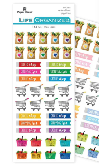 Grocery Planner Stickers