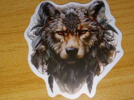Beautiful one nice vinyl sticker no refunds regular mail only Very nice quality!