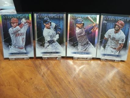 2022 TOPPS STARS OF MLB INSERT LOT!