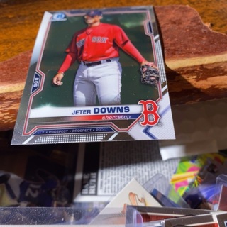 2020 bowman chrome jeter downs baseball card 