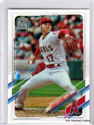 Shohei Ohtani, 2021 Topps 70th Anniversary Card #150, Los Angeles Angels, (LBB)