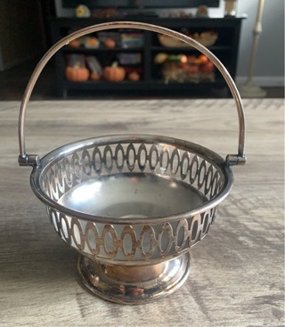 Small Metal Bowl With Handle Apothecary Spells Herbs Rituals