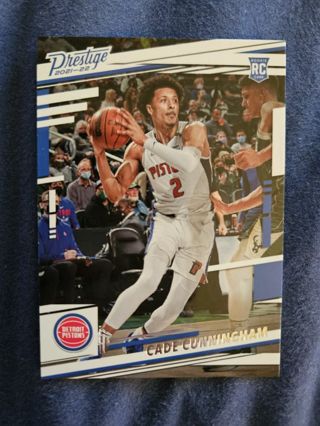 2021-22 Panini Chronicles Prestige Rookie Cade Cunningham